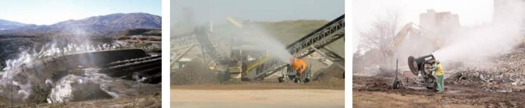 dust suppression misting